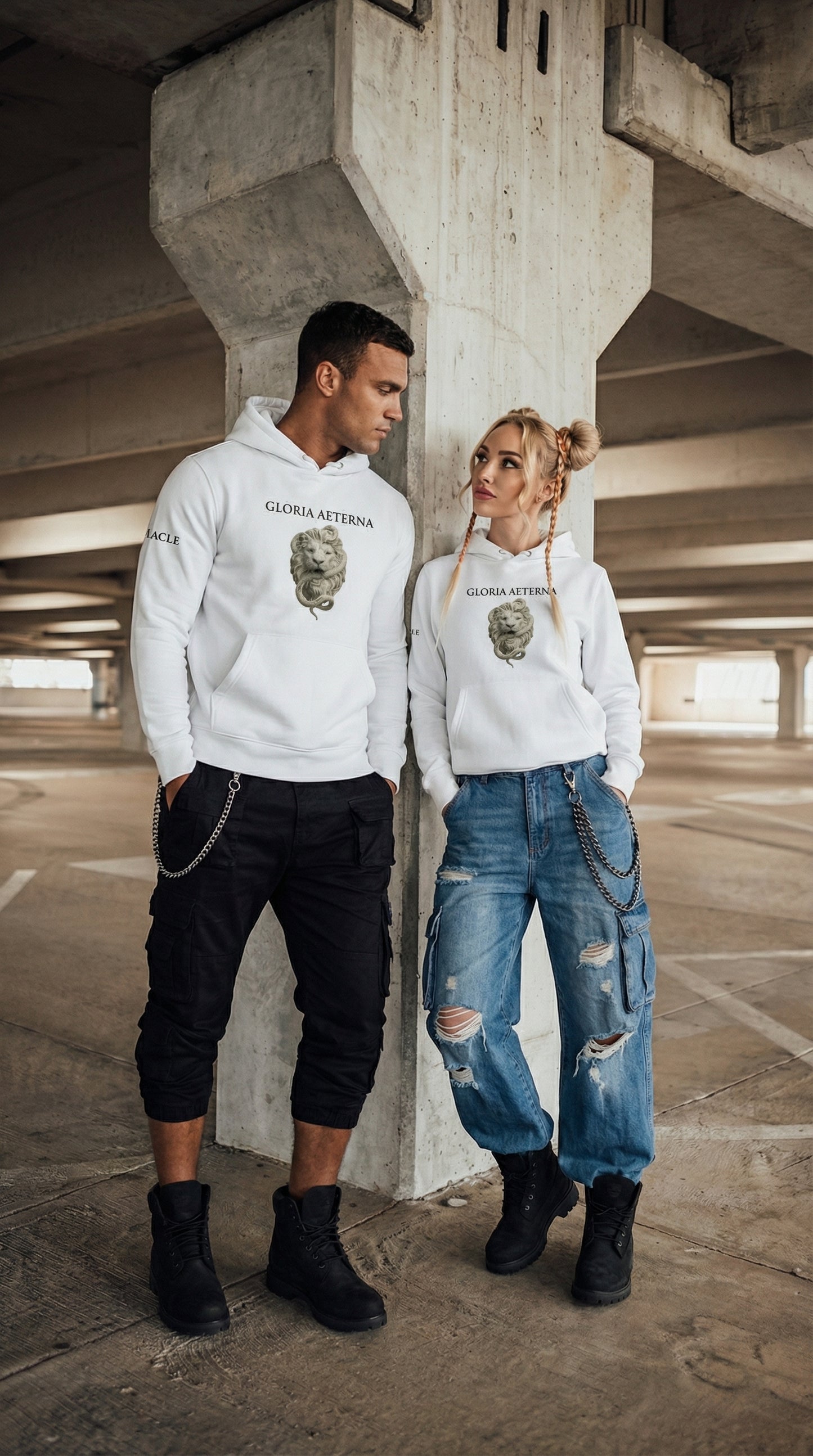 GLORIA AETERNA – Heracles Lion Hoodie | Eolo’s Gang Myth Collection
