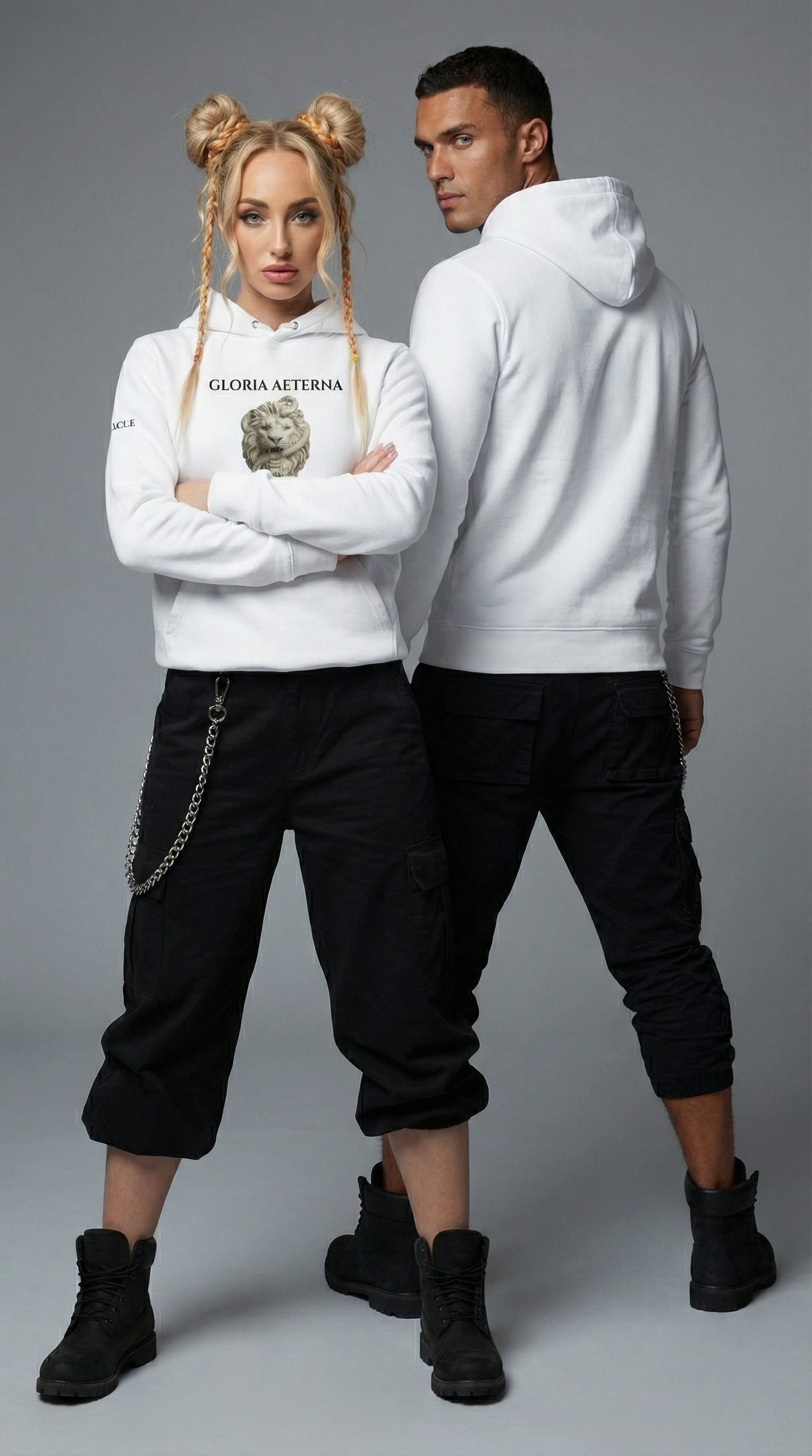 GLORIA AETERNA – Heracles Lion Hoodie | Eolo’s Gang Myth Collection