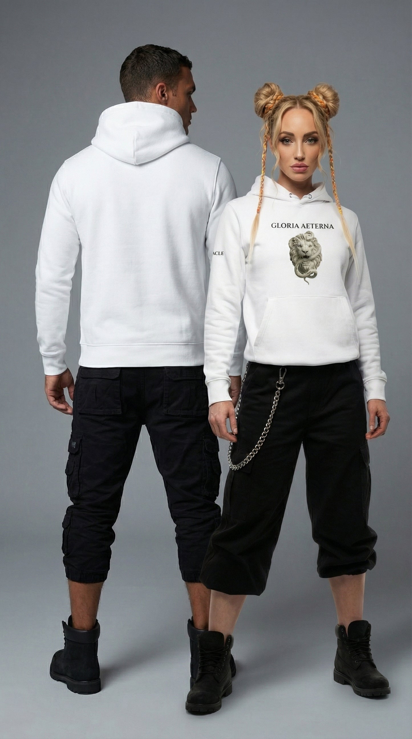 GLORIA AETERNA – Heracles Lion Hoodie | Eolo’s Gang Myth Collection