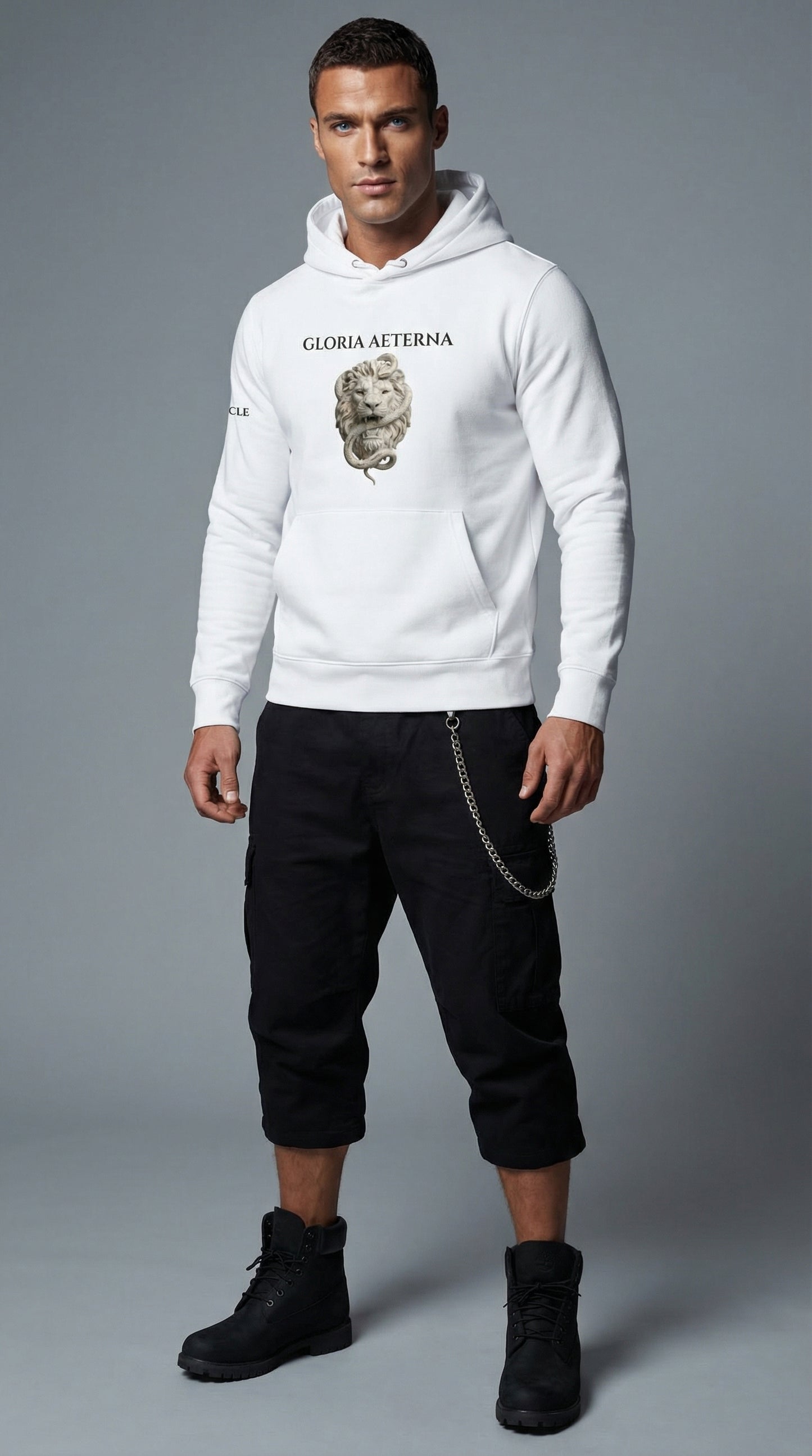 GLORIA AETERNA – Heracles Lion Hoodie | Eolo’s Gang Myth Collection